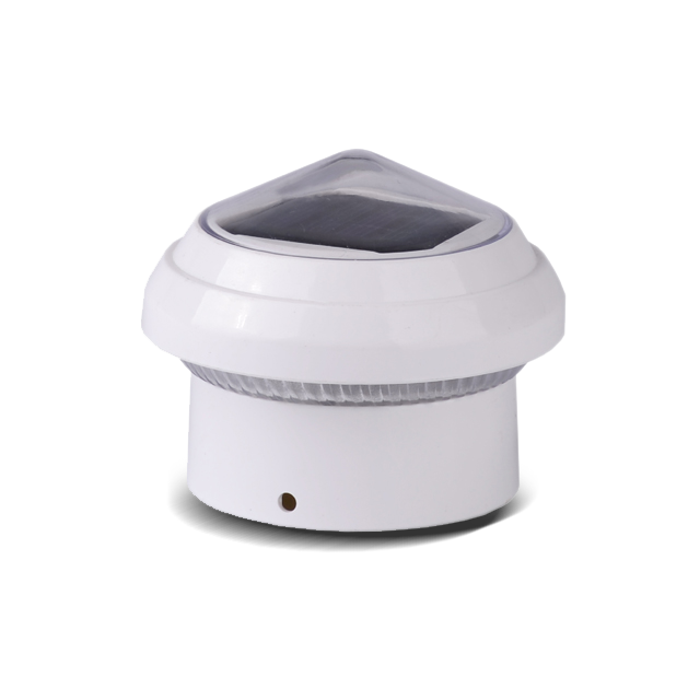 2211-CP1 WH Plastový řetězový plot slunečního sloupku Krytka světla 2211-CP1 WH Plastový řetězový plot slunečního sloupku Krytka světla