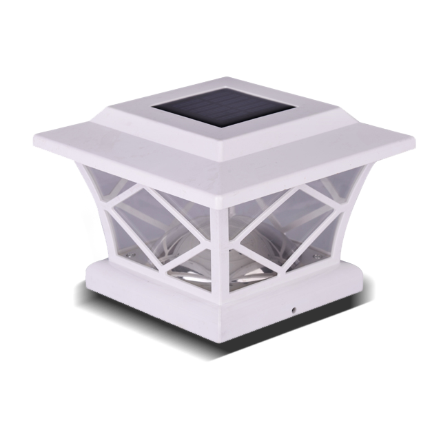 2211-F10 WH s bílým diamantovým vzorem LED sloupkové zahradní svítidlo 2211-F10 WH s bílým diamantovým vzorem LED sloupkové zahradní svítidlo